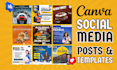 design canva social media templates to boost your brand