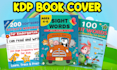 create amazon kdp bestselling low content book cover design
