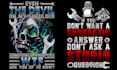 create a custom grunge t shirt design and pod products