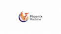 make awesome phoenix machine logo with unique concepts