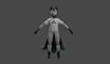do vrchat model, vr character, vrchat avatar, 3d vtuber model, vrc modeling