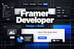 design and develop a custom framer website or landing page