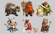 2d unity game assets character sprite sheet props icons 2d game design in unity