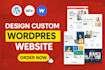 build responsive wordpress website design redesign or website development
