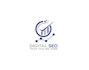 create data analysis, technology, modern, minimal, creative and abstract logo