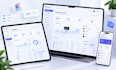 design saas dashboard, admin panel and web app UI UX in figma