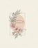 do boho chic hand drawn botanical logo