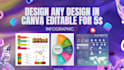 do 2 canva social media post design, editable canva templates, canva designs