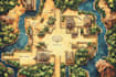 draw a custom map for fantasy, scifi, book or boardgame