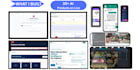 develop python react based ai web app with mobile version