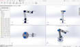 create 3d models and mechanical product designs in solidworks