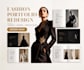 create fashion portfolio redesign lookbook, magazine fashion brand catalogue