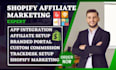 setup shopify affiliate marketing program uppromote bixgrow goaffpro referrly