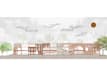 render 2d architectural plans, elevations, sections in photoshop