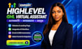 be your gohighlevel website designer and ghl virtual assistant for CRM