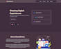 do custom website development as full stack developer