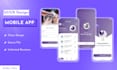 design modern mobile app UI UX for IOS and android