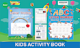 create amazing kids activity book and worksheets