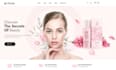 build squarespace skincare website beauty spa cosmetic website makeup website