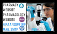 design pharmacy website medical website healthcare website hippa compliant