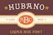 do modern cigar logo, bands, label, and cigar box design with free source file