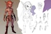 draw creative character concept art