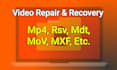 repair corrupted damaged video files mp4 mov dat rsv mdt