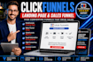 build clickfunnels landing page clickfunnels sales funnel clickfunnels website