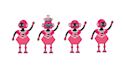 design 2d mascot and character for game, brand or youtube channel