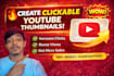 create youtube thumbnails design
