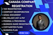 register your company in canada, gst hst business registration legal documents