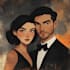 make couple portrait illustration