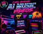 generate ai music videos like pop hiphop rap and  edm