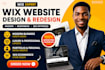 design, redesign, or revamp your wix website professionally