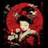 make unique tshirt design dark art japanese illustration