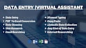do fast and accurate data entry manual or web research