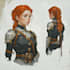 make unique character illustration concept art