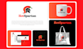 design restaurant branding, menu and food packaging design