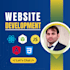 do website development, develop a custom website as a full stack developer
