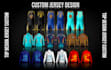 custom jersey design and sublimation design