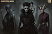 make realistic fantasy horror character and concept art