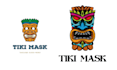 create custom tiki bar mascot logo