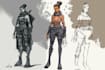 create character concept art sketch
