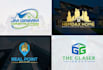 design high quality geometric logo design