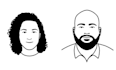 draw minimalist vector avatar for you