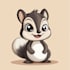 make cute animal illustration