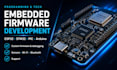 develop embedded firmware for esp32, stm32,pic,ti and microcontrollers