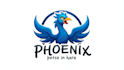 do blue phoenix esport mascot logo design