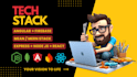 develop full stack web applications using angular firebase, mean, or mern stack