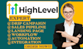 gohighlevel email campaign automation ghl email template n8n chatbot integration